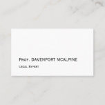 [ Thumbnail: Vintage Style Professional Business Card ]