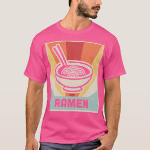 Vintage Style Ramen Poster T-Shirt