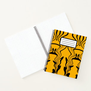 Vintage Style Retro Motivational Typography Quote Notebook