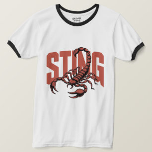 Vintage Style Scorpion "STING" Graphic T-Shirt