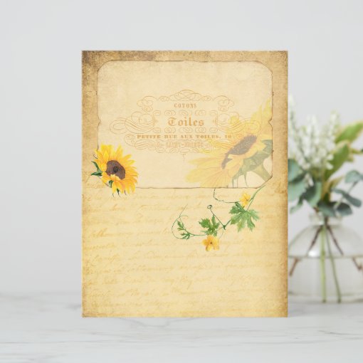 Vintage Style Scrapbook Paper Zazzle