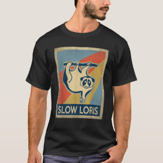 Vintage style Slow Loris T Shirt