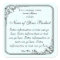 Vintage Style Soap and Cosmetics Label light blue