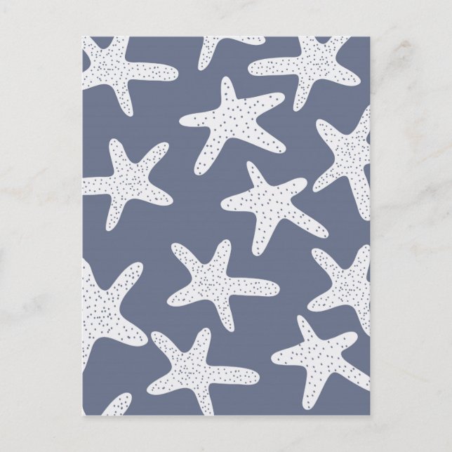 Vintage Style Starfish Postcard (Front)