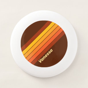 Vintage Style Stripes with Name Wham-O Frisbee