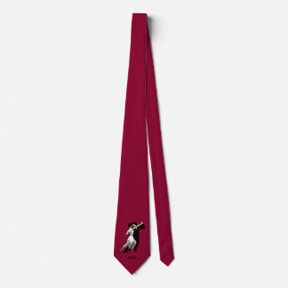 Vintage-style Tango Dancers Neck Tie