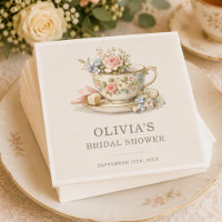 Vintage Style Tea Party Bridal Shower