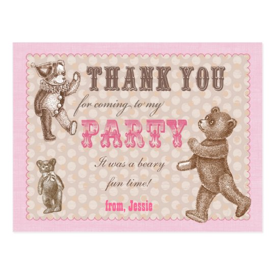 teddy bear thank you