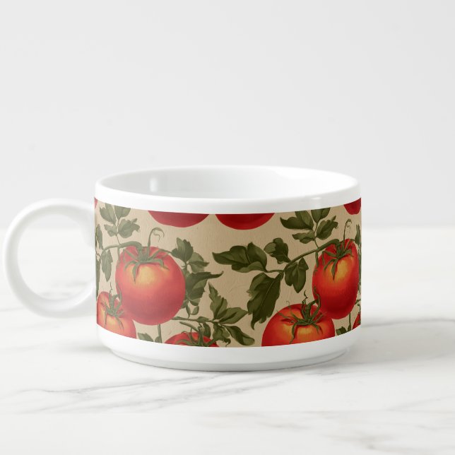 Vintage Style Tomatoes Bowl (Right)