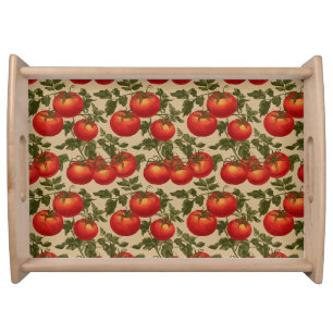 Vintage Style Tomatoes Serving Tray