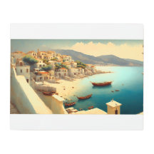 Vintage style unique Art, beautiful view