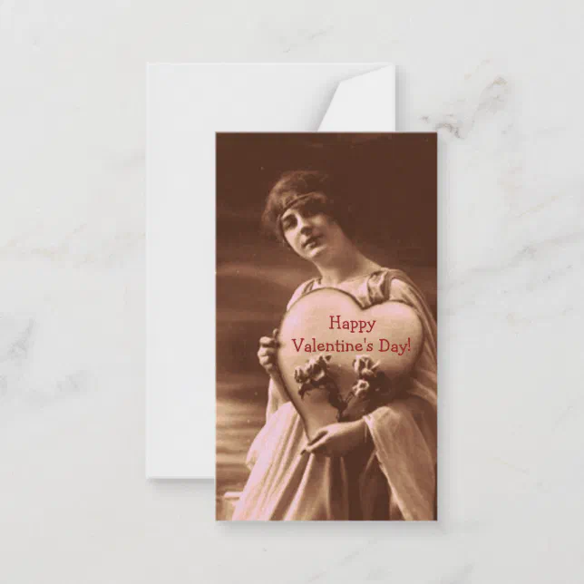 Vintage-Style Valentine's Day Card