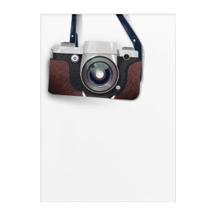 Vintage Style Vintage camera Acrylic Print