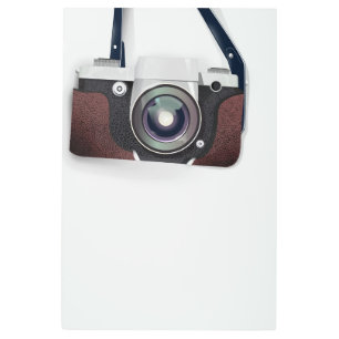 Vintage Style Vintage camera Metal Print