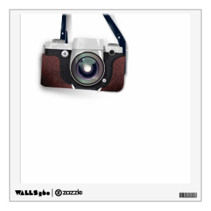 Vintage Style Vintage camera Wall Decal
