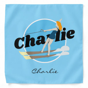 Vintage-style Waterski Bandana