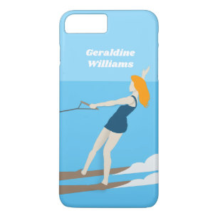 Vintage-style Waterski iPhone 8 Plus/7 Plus Case
