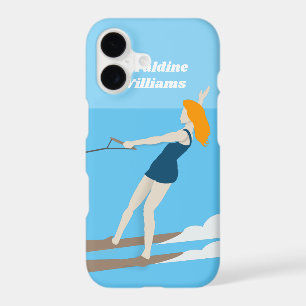 Vintage-style Waterski iPhone 17 Case