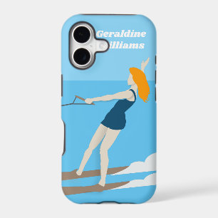 Vintage-style Waterski iPhone 17 Case