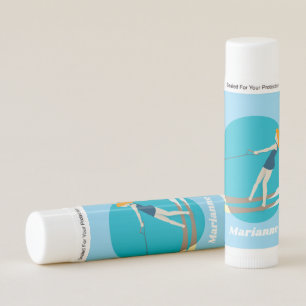 Vintage-style Waterski Lip Balm