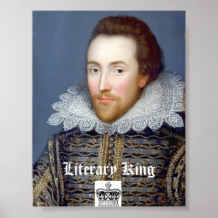 Vintage Style William Shakespeare Poster