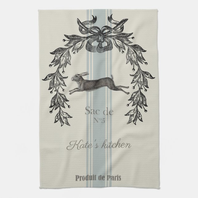 Vintage styled kitchen towel (Vertical)