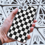 Vintage Stylish Black & white checkerboard Case-Mate iPhone 14 Case<br><div class="desc">Add a touch of timeless elegance to your device with our classic black and white checkered phone case. The distinct squares are evenly distributed, offering a balanced and harmonious look. This case is a perfect blend of simplicity and style, appealing to individuals who appreciate a minimalist aesthetic. The quality material...</div>