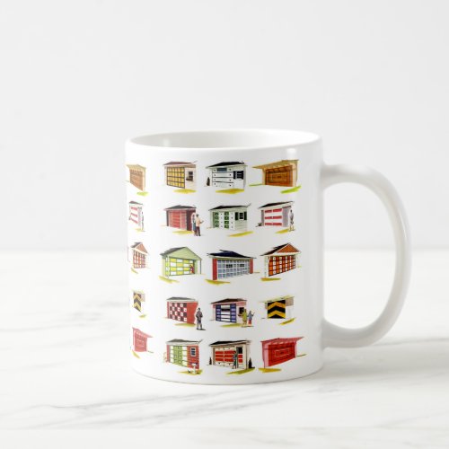 Vintage Suburbs 1960s Garages Now Available Coffee Mug