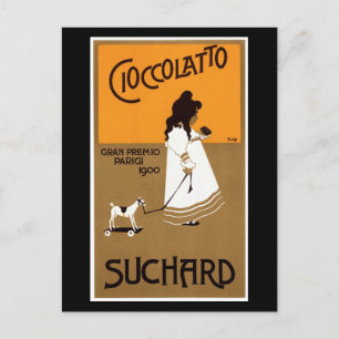 Vintage Suchard Cioccolatto Postcard