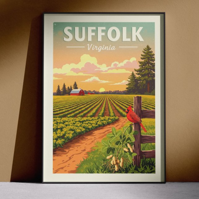 Vintage Suffolk Virginia Poster (Creator Uploaded)