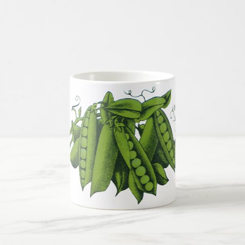 Vintage Sugar Snap Peas Foods Healthy Vegetables Coffee Mug