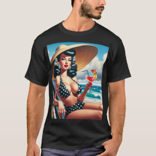 Vintage Summer Pin Up T-Shirt