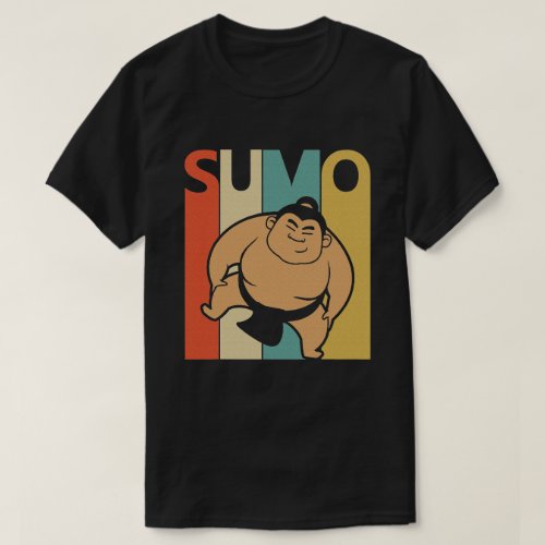 Vintage Sumo  Sumo Wrestling Gift T_Shirt