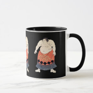 Vintage Sumo Wrestler Mug