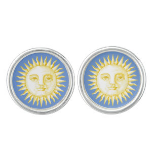 Vintage Sun Cufflinks