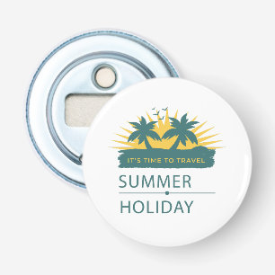 Vintage Sun-Drenched Retro 70s Summer Laptop Skin Bottle Opener