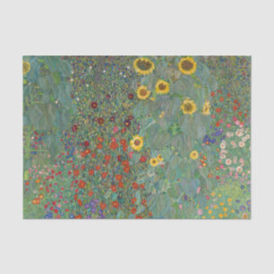 Vintage Sunflower Garden Decoupage Flowers Tissue Paper