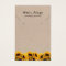 Vintage Sunflower Jewelry Earring Necklace Display