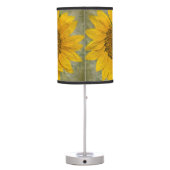 Vintage Sunflower Lamp (Back)