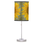 Vintage Sunflower Lamp (Front)