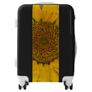Vintage Sunflower Luggage