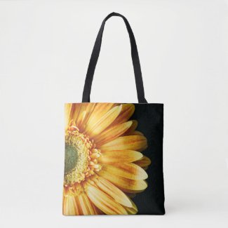 Vintage Sunflower Tote Bag