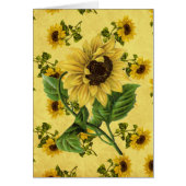 Vintage Sunflowers (Front)