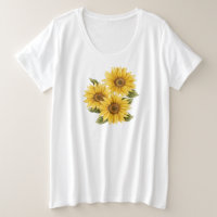 Vintage Sunflowers T-Shirt