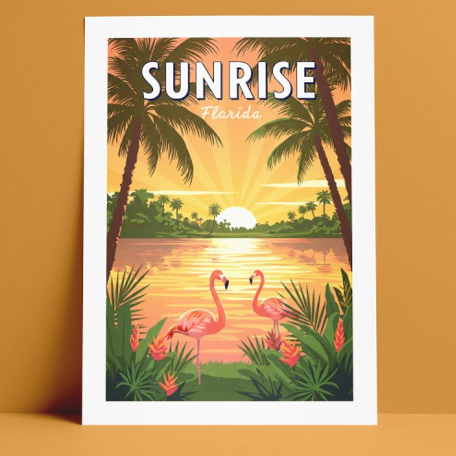 Vintage Sunrise Florida Postcard (Creator Uploaded)