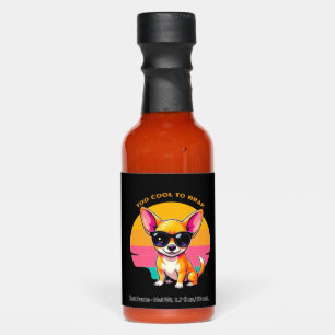 Vintage Sunset Chihuahua Hot Sauces