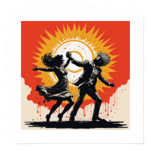 Vintage Sunset Dance