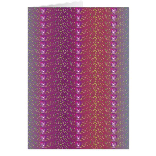 Vintage Sunset Floral Violets wallpaper pattern (Front)