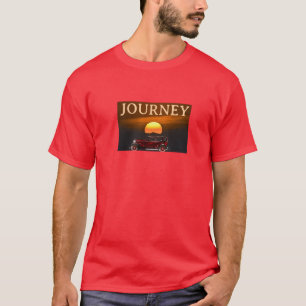 Vintage Sunset Journey T-Shirt   Classic Car Graph