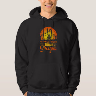 Vintage Sunset Miniature Pinscher Dog Ride Shotgun Hoodie